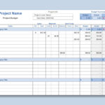 Excel Of Basci Project Budget.xlsx | Wps Free Templates Pertaining To Project Budget Worksheet Template