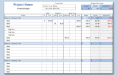 Excel Of Basci Project Budget.xlsx | Wps Free Templates pertaining to Project Budget Worksheet Template