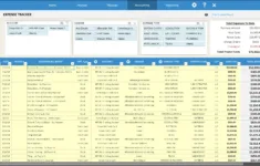 Expense Tracker throughout House Flipping Budget Worksheet
