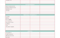 Family Binder Budgeting Printables - Clean And Scentsible with Printable Household Budget Worksheet