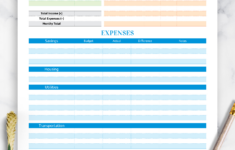 Family Budget Template Pdf – Manage Household Finances Easily with regard to Family Household Budget Worksheet