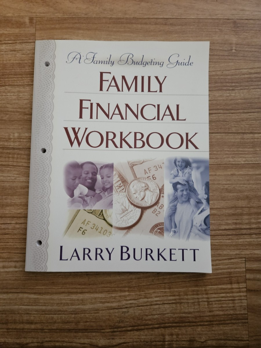 Family Financial Workbook : A Family Budgeting Guidelarry regarding Larry Burkett Budget Worksheet