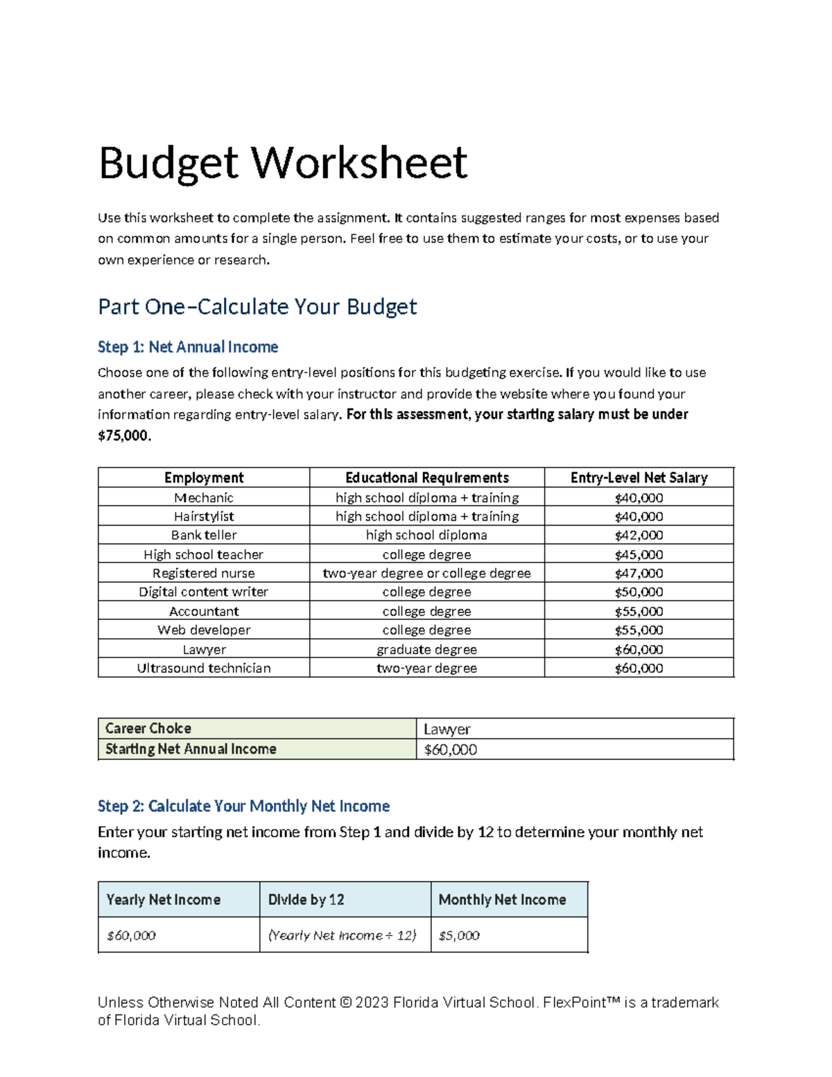 Financial Accounts Research Guide 0202: Exploring Institution intended for Navy Federal Credit Union Budget Worksheet