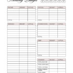 Free And Customizable Budget Templates Pertaining To Money And Budgeting Worksheets