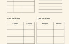 Free And Customizable Budget Templates regarding Printable Free Household Budget Worksheet
