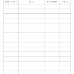 Free And Customizable Budget Templates Within Printable Budget Worksheet Free Download