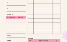 Free And Customizable Budget Templates within Template Free Beginner Printable Budget Worksheet