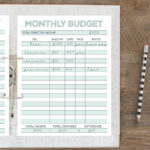 Free} Beginner Printable Budget Worksheet   Savor + Savvy Inside Free Printable Low Income Budget Beginner Printable Budget Worksheet