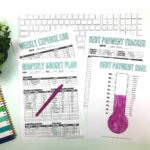 Free Blank Budget Worksheet Printables To Take Charge Of Your Finances For 10 10 80 Budget Worksheet