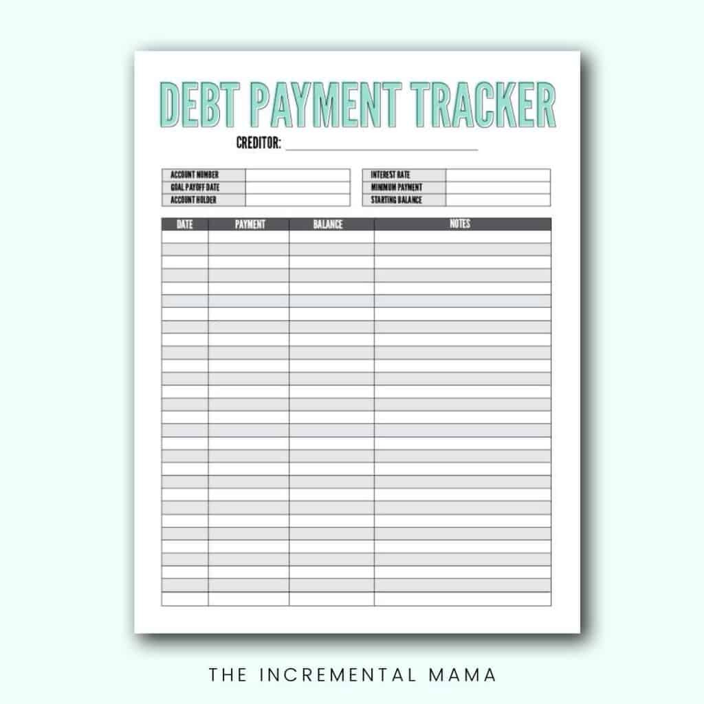 Free Blank Budget Worksheet Printables To Take Charge Of Your Finances regarding Monthly Budget and Debt Worksheet