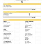 Free Budget Printable (2019) Throughout Budget Save Money Worksheets