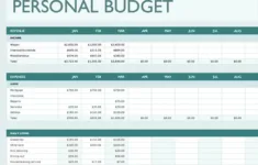 Free Budget Templates | Microsoft Create intended for Sample Home Budget Worksheet