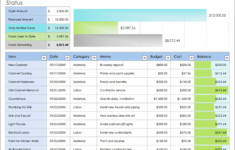 Free Construction Budget Templates: All Formats &amp; Projects with Home Improvement Budget Worksheet
