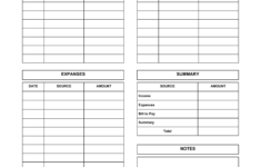 Free Download Printable Monthly Budget Planner Pdf Templates pertaining to Best Free Printable Budget Worksheet Free Download