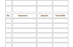 Free Download Printable Monthly Budget Planner Pdf Templates with Budgeting Worksheets For Seniors