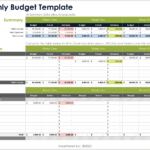 Free Excel Budget Templates With Regard To Excel Home Budget Worksheet