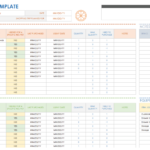 Free Food Inventory Templates | Smartsheet With Regard To Reorder The Worksheet So That The Sample Kitchen Budget Worksheet