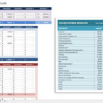 Free Monthly Budget Templates Inside Downloadable Monthly Budget Worksheet Template For Students In India