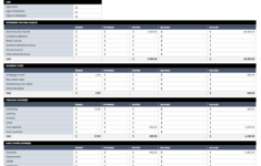 Free Monthly Budget Templates inside Retirement Expense Budget Worksheet