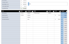 Free Monthly Budget Templates throughout Home Buying Budget Worksheet