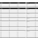 Free Monthly Budget Templates With Regard To Monthly Budget Worksheet Template