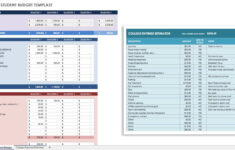 Free Monthly Budget Templates within Personal Budget Project Worksheet Answer Key