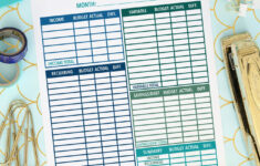 Free Printable Budget Worksheet | Free Organizing Printables regarding Free Printable Low Income Budget Beginner Printable Budget Worksheet