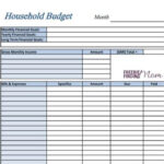 Free Printable Budget Worksheet With Beginner Printable Budget Worksheet Free
