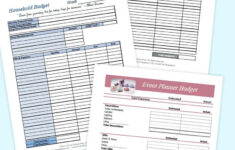 Free Printable Budget Worksheets - Freebie Finding Mom pertaining to Senior Citizen Budget Worksheet