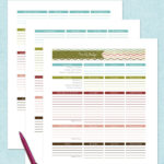 Free Printable Monthly Budget Worksheet Inside Free Budget Worksheet