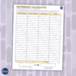 Free Resource Library | The Budget Mom Within Budget Mom Worksheets