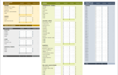 Free Startup Budget Templates throughout Starting a Budget Worksheet
