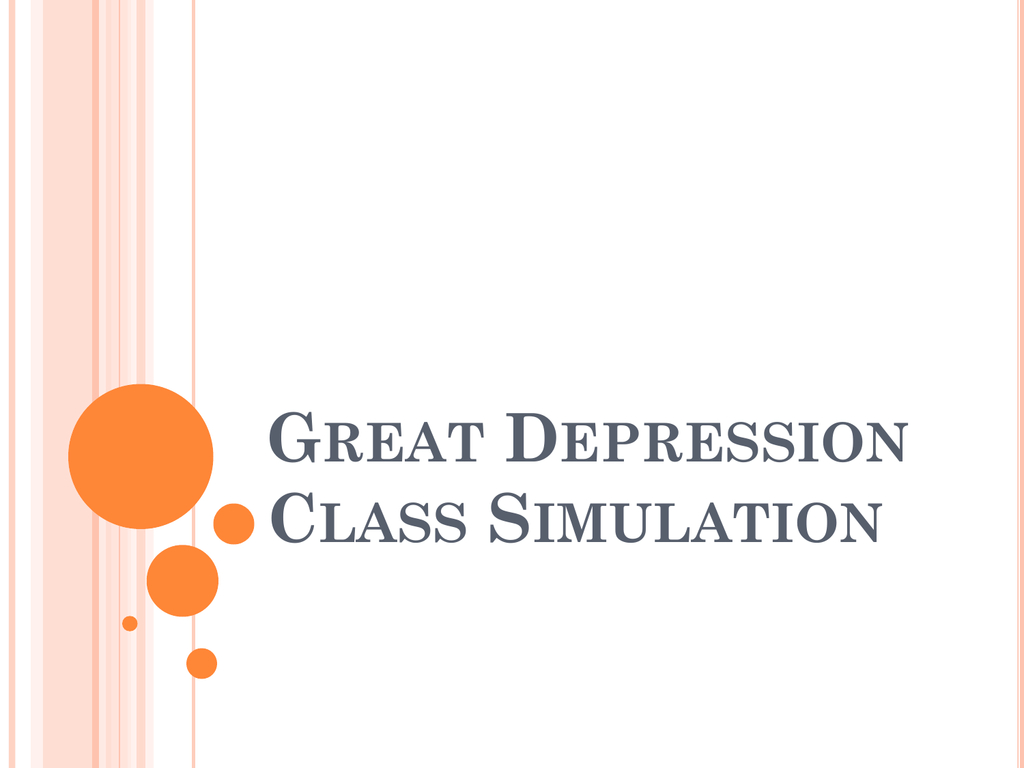 Great Depression Class Simulation: Budgeting &amp;amp; Role-Playing with regard to Great Depression Simulation Budget Worksheet