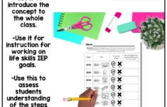 Grocery Store Budget Worksheets | Calculating Prices &amp; Making Change -  Teach Love Autism for Budgeting Worksheets For Students with Autism