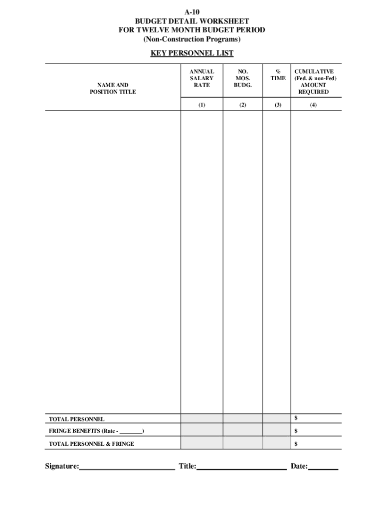 Hourly Wage: Fill Out &amp;amp; Sign Online | Dochub regarding Ojp Budget Detail Worksheet