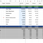 Household Expense Budget Template | Smartsheet Inside Samples Of Household Budgets Worksheets
