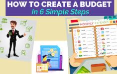 How To Create A Budget In 6 Simple Steps: Easy Peasy Finance For Kids And  Beginners with Simple Budgeting Worksheets For Kids