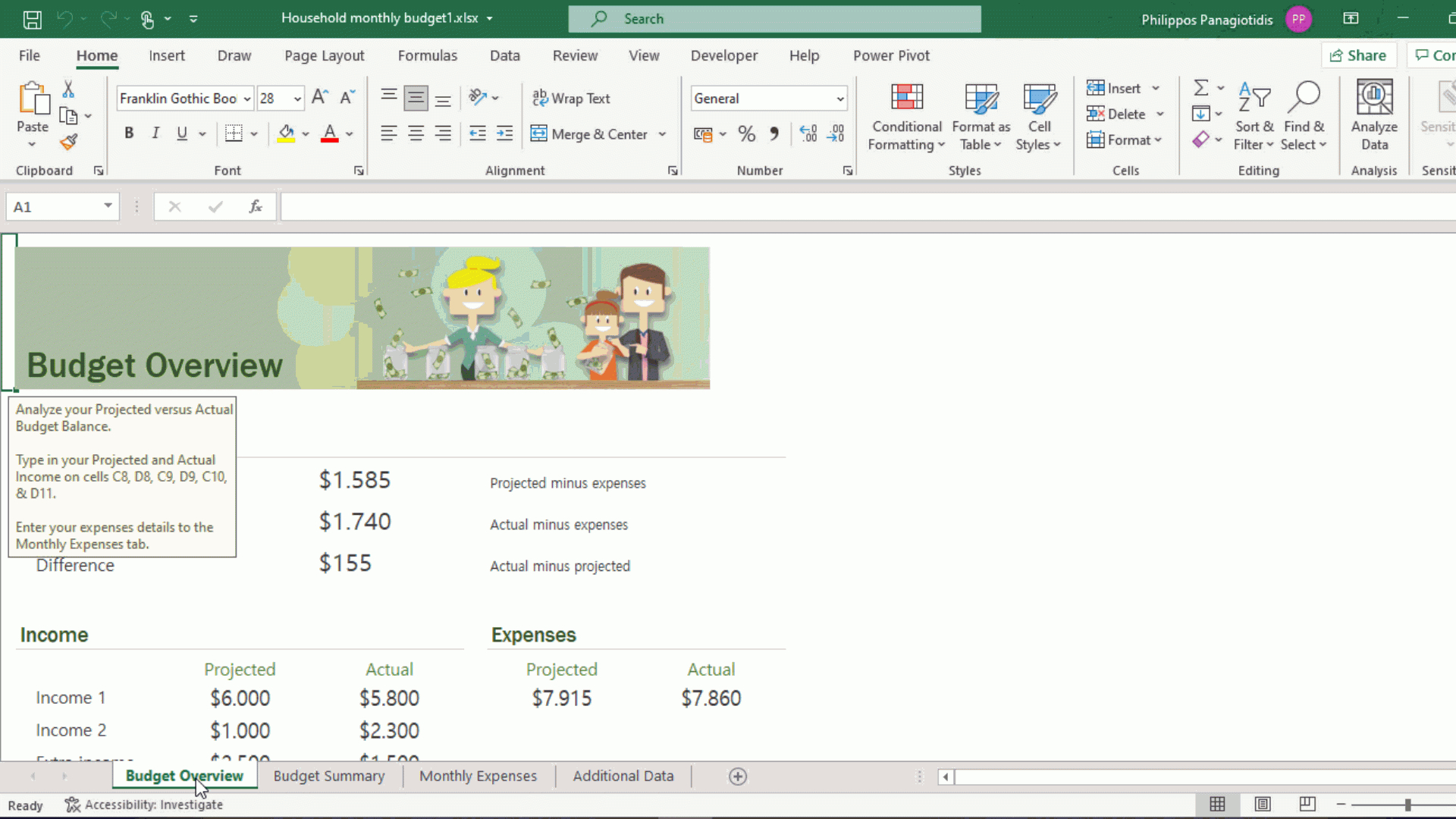 How To Hide Or Unhide Spreadsheets In Microsoft Excel? | Smart Office with regard to Hide The Sample Budget Worksheet And Then Unhide