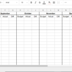 How To Make A Budget In Google Sheets And Microsoft Excel   Tiller In Setting A Budget Worksheet