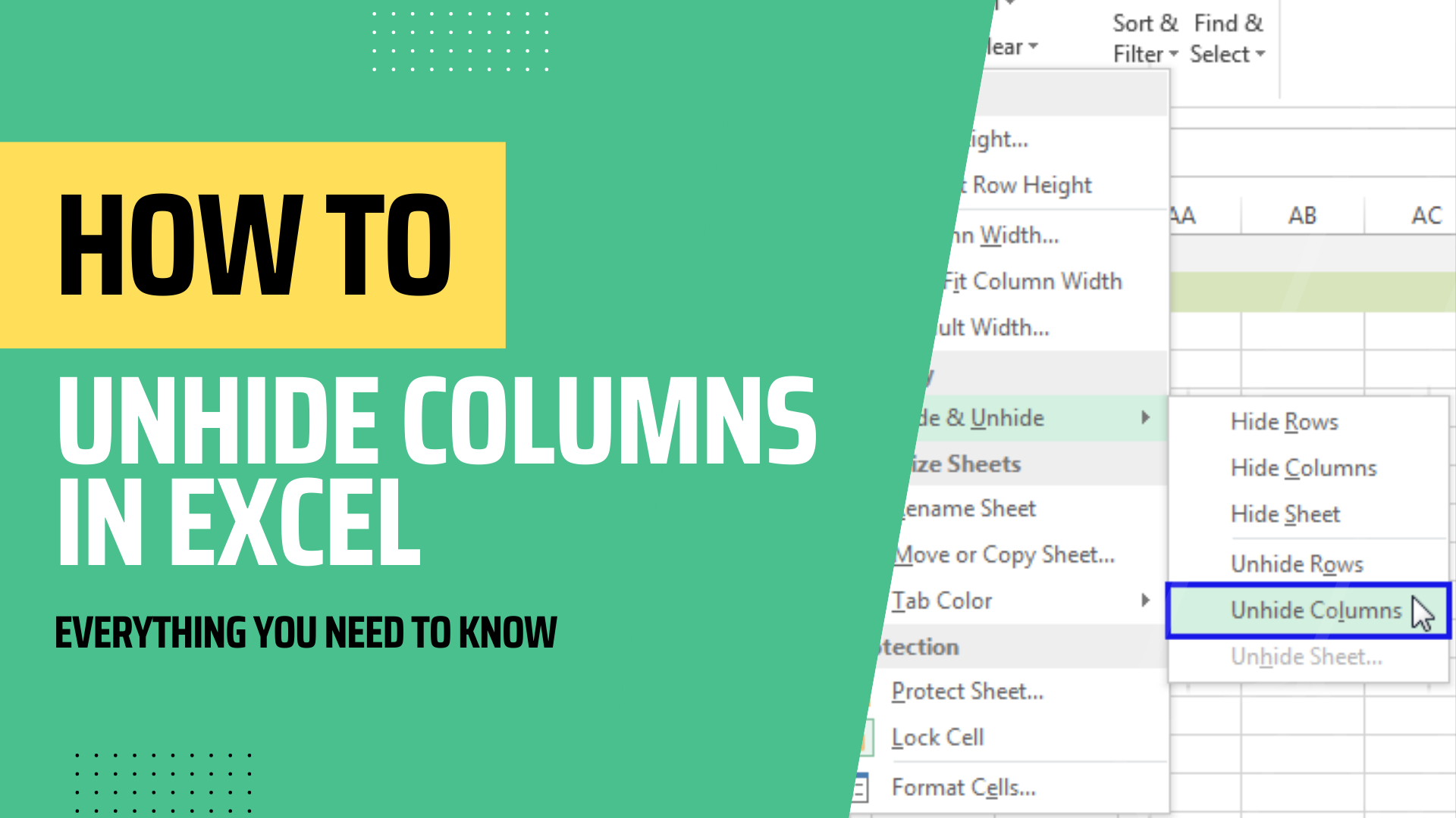 How To Unhide Columns In Excel: Everything You Need To Know with Hide The Sample Budget Worksheet and Then Unhide