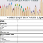 How To Use A Bare Bones Basic Budget (Free Printable) Pertaining To Worksheet 1 Budget Basics
