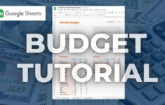 How To Use The Google Sheets Budget Template (Free Spreadsheet!) in Clark Howard Budget Worksheet