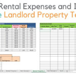 Landlord Template Demo, Track Rental Property In Excel With Rental Property Budget Worksheet