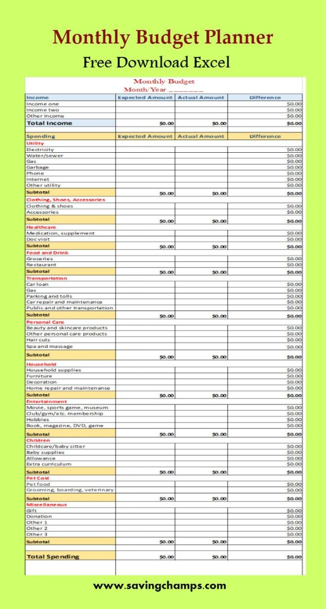 Make A Smart Budget: Aiming To Save More Money pertaining to Smart About Money Budget Worksheet