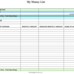 Making A Budget For Retirement Savings Pertaining To Budgetnista Budget Worksheet