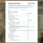 Making Cents Of Your Money: Taking Care Of The Family Budget Throughout Budget Worksheet Suze Orman