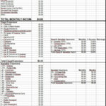 Money Ed Super Secret Budget Calculator   Etsy For Gail Vaz Oxlade Budget Worksheet Download