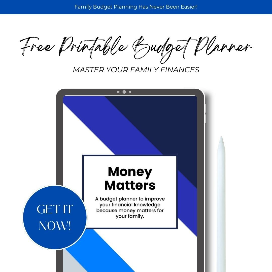Money Matters - A Free Printable Budget Planner To Master Your pertaining to Money Matters Budget Worksheet
