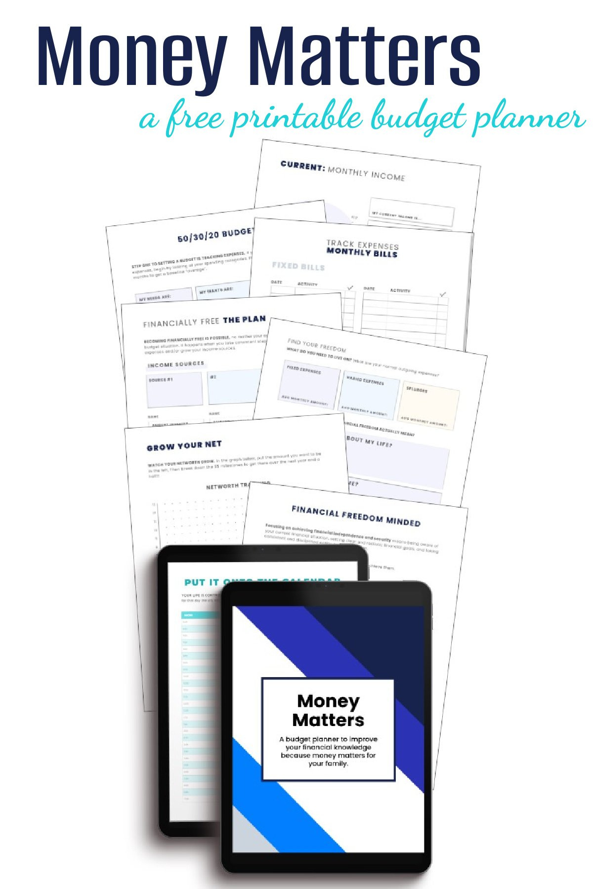 Money Matters - A Free Printable Budget Planner To Master Your with regard to Money Matters Budget Worksheet