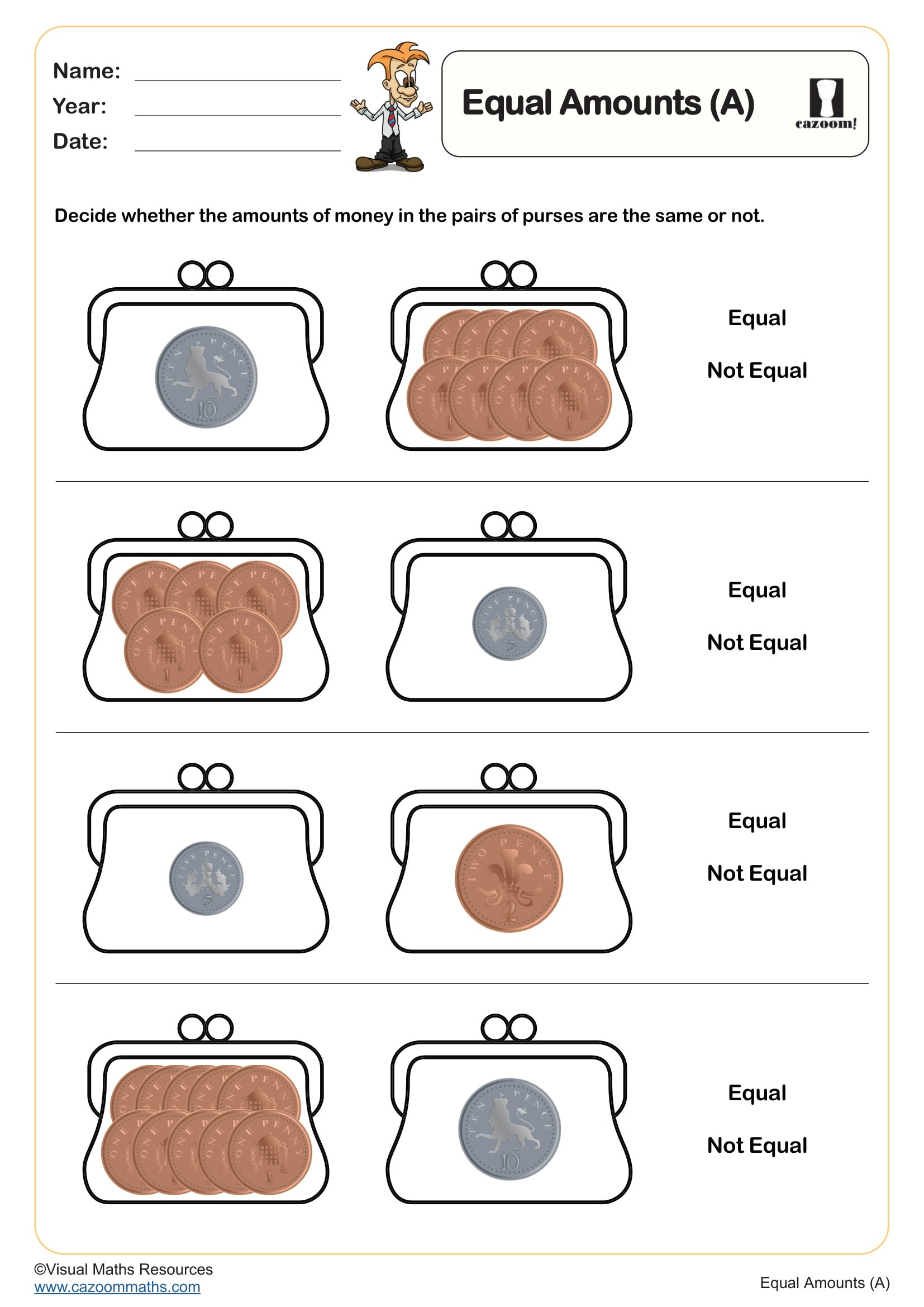 Money Worksheets| Printable Pdf Ks1 And Ks2 Money Worksheets intended for Budgeting Worksheets Ks2